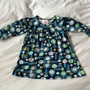 Hanna Andersson Navy Floral Dress